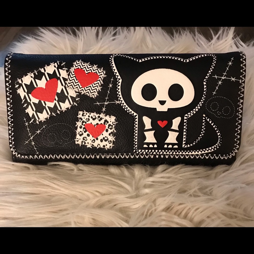 Loungefly Skelanimals Cat Wallet